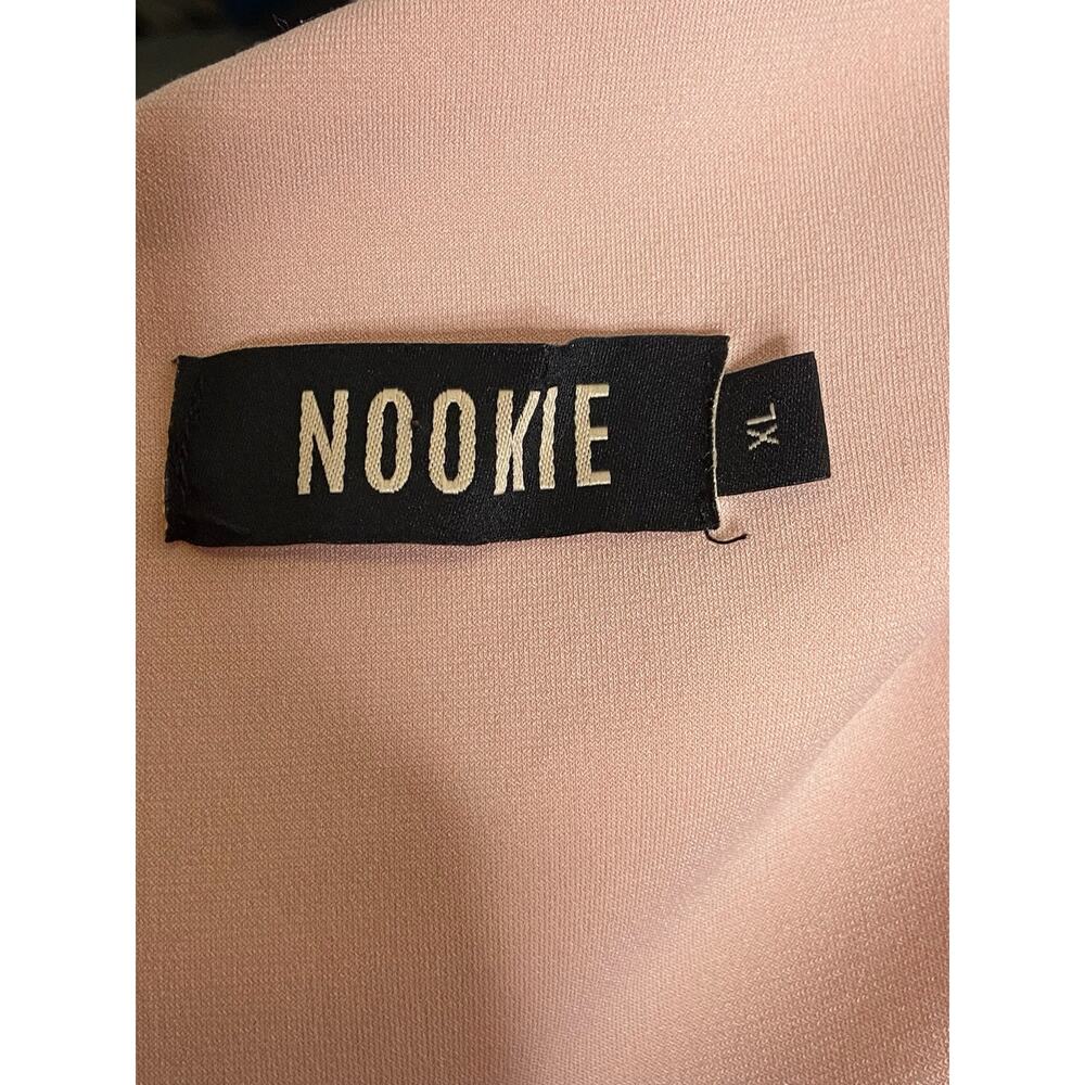 Nookie Neptune Gown Maxi Dress Train Gala Formal Party Guest Black Tie XL - Picture 15 of 15